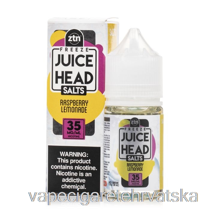 Vape Zamrzavanje Cigareta Malina Limunada - Sok Glava Soli - 30ml 35mg